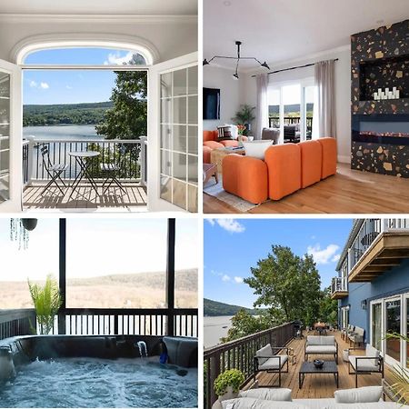Lakeview House - Hot Tub - Firepit - Stunning Views - Spacious Deck - Cozy Living Room - Bar Greenwood Lake Dış mekan fotoğraf