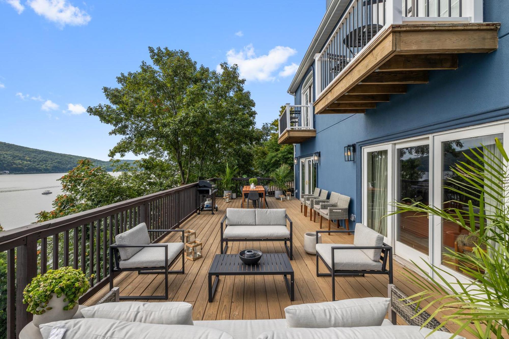 Lakeview House - Hot Tub - Firepit - Stunning Views - Spacious Deck - Cozy Living Room - Bar Greenwood Lake Dış mekan fotoğraf